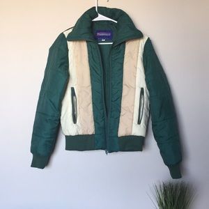 Throwback Padded 3-Tone Windbreaker